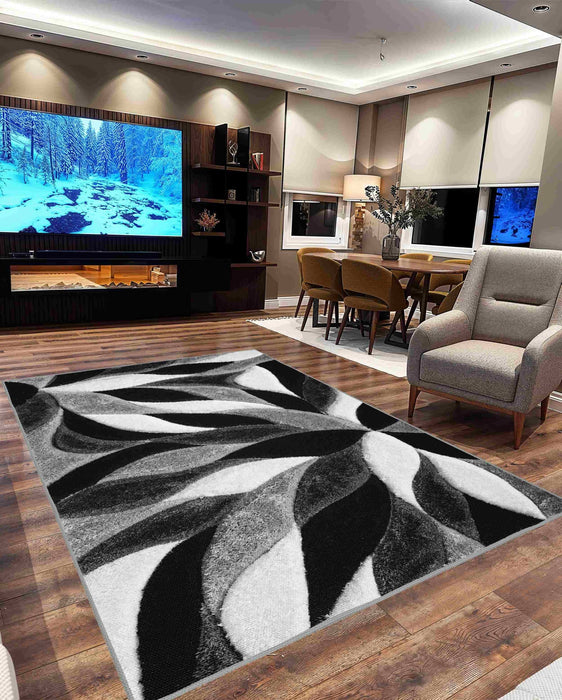 4D Shaggy Rug Design 6994