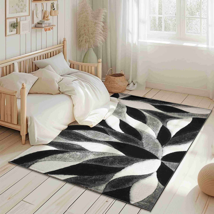 4D Shaggy Rug Design 6994