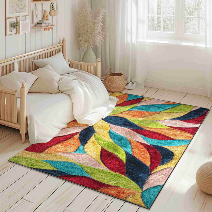 4D Shaggy Rug Design 6994