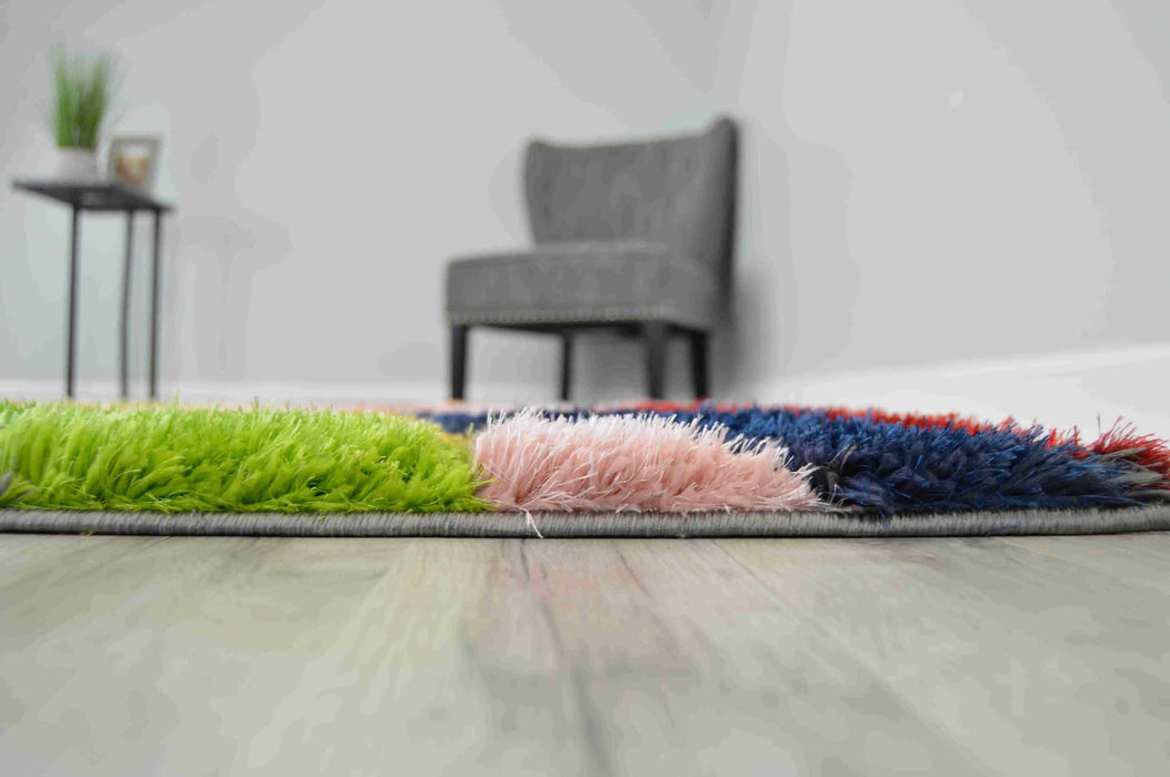 4D Shaggy Rug Design 6994