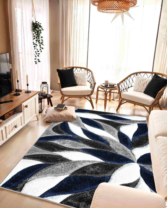 4D Shaggy Rug Design 6994