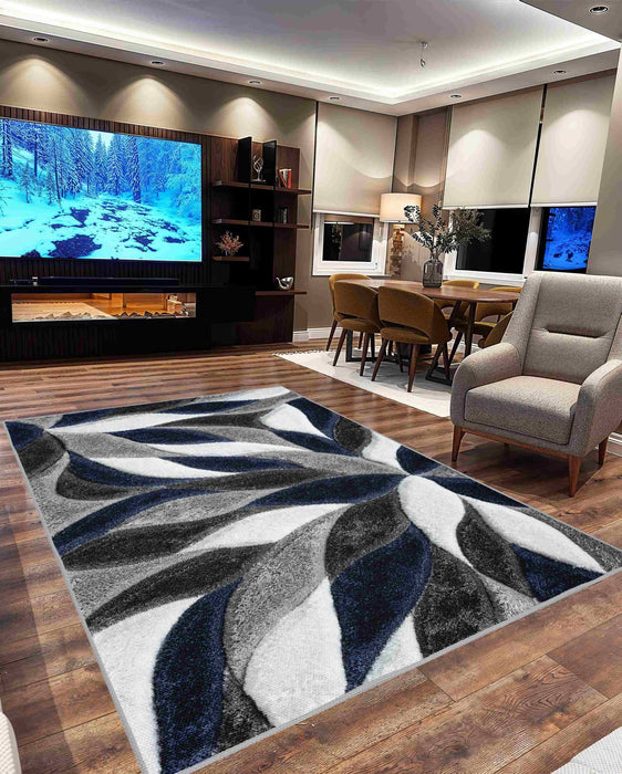 4D Shaggy Rug Design 6994