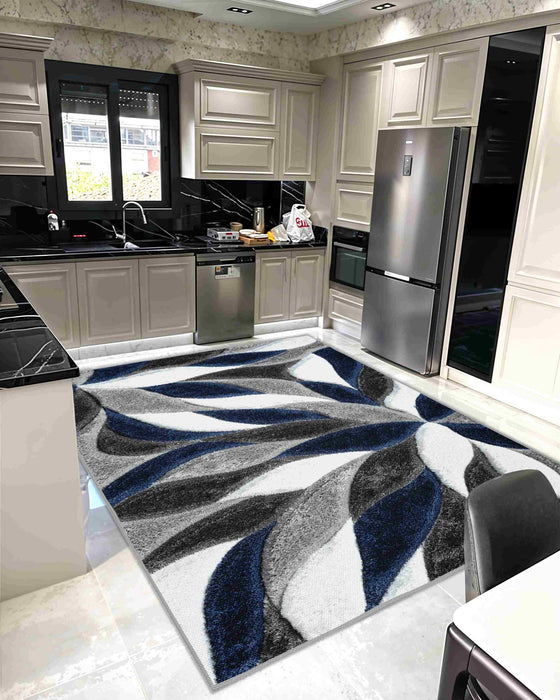 4D Shaggy Rug Design 6994