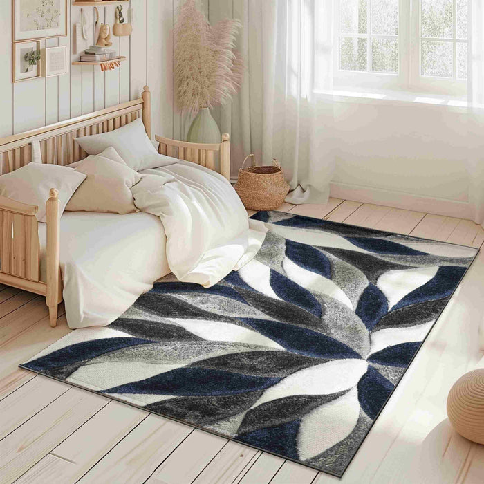 4D Shaggy Rug Design 6994
