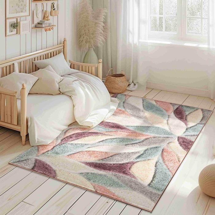 4D Shaggy Rug Design 6994