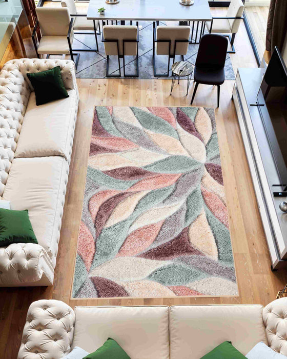 4D Shaggy Rug Design 6994