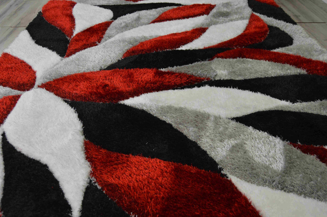 4D Shaggy Rug Design 6994