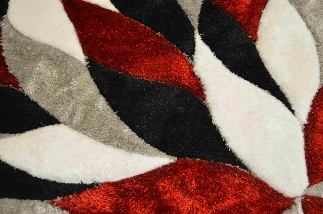 4D Shaggy Rug Design 6994