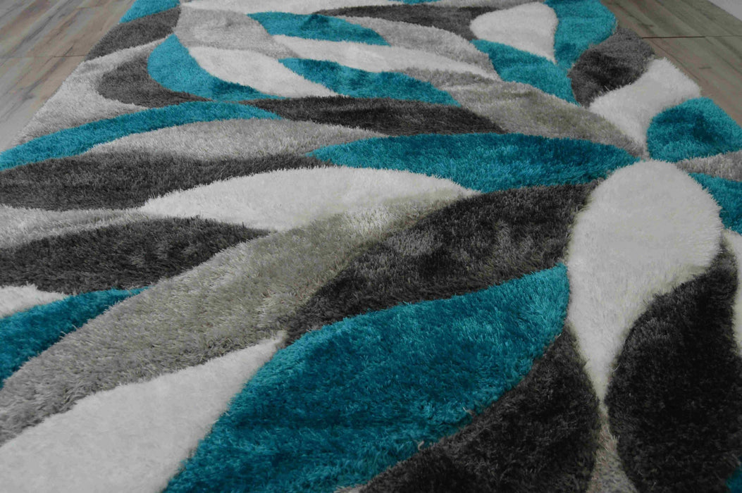 4D Shaggy Rug Design 6994