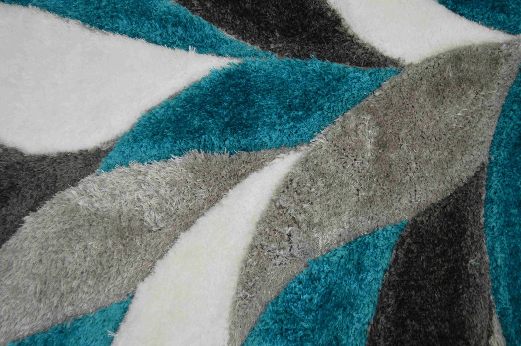 4D Shaggy Rug Design 6994