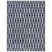 Mesilla Navy Ivory Area Rug 5x8 lowrysfurniturestore