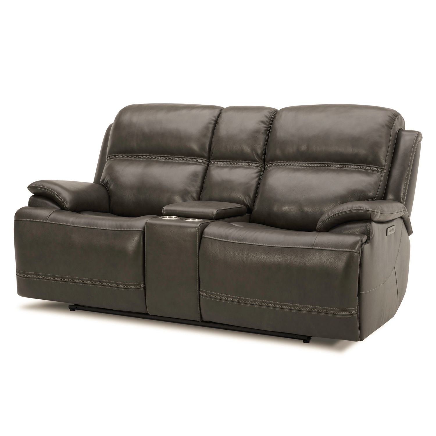 Loveseat w/Console P2 & ZG - Graphite | Bentley Power