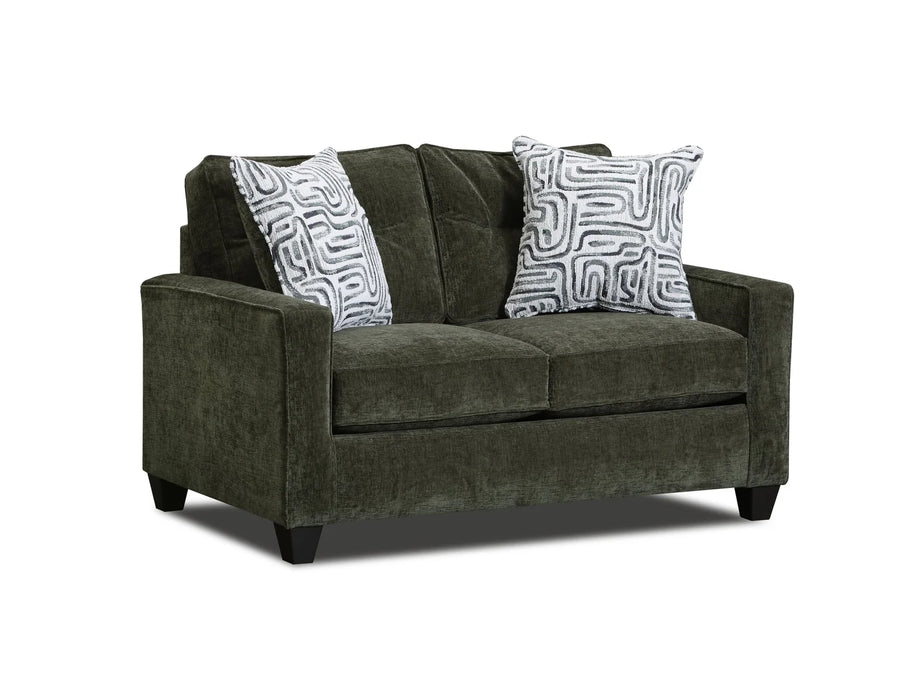 Braves Olive Love Seat