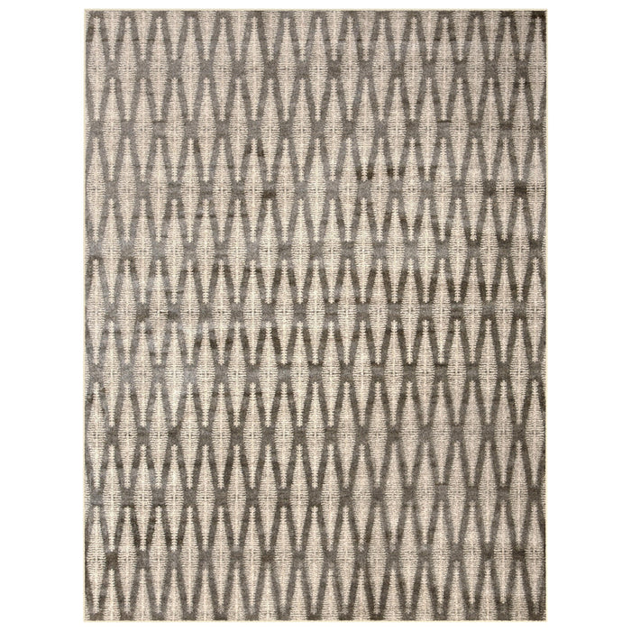 Mesilla Ivory Light Brown Area Rug 5x8 lowrysfurniturestore