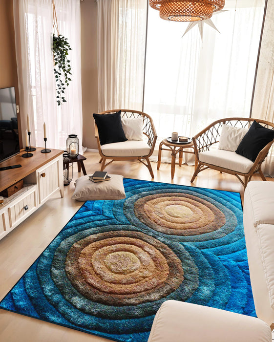 3D SHAGGY Rug Design 879