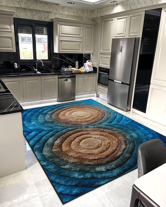 3D SHAGGY Rug Design 879