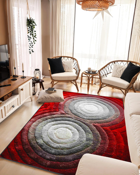 3D SHAGGY Rug Design 879