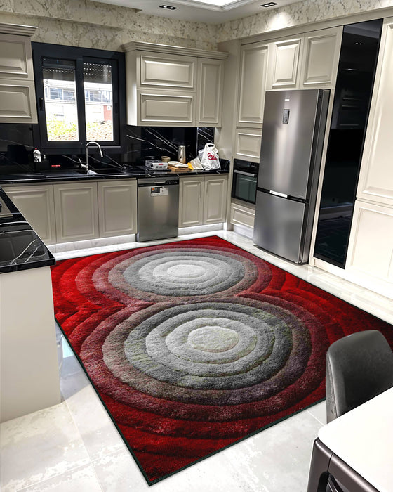 3D SHAGGY Rug Design 879