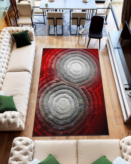 3D SHAGGY Rug Design 879