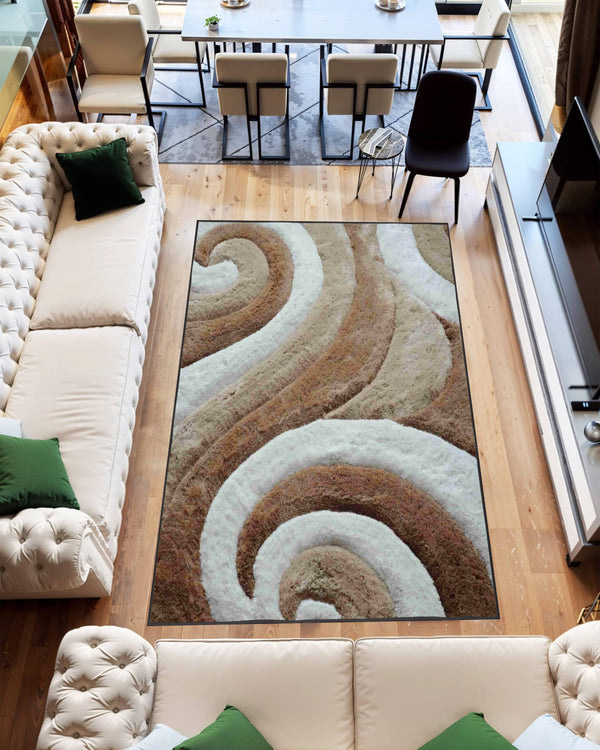 3D SHAGGY Rug Design 886
