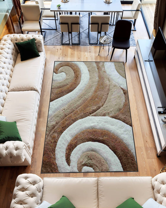 3D SHAGGY Rug Design 886