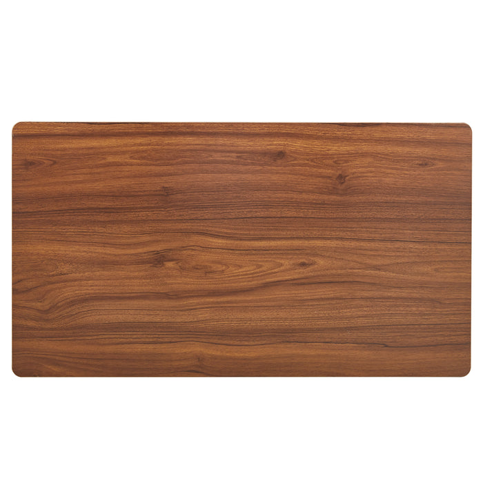 Walnut Modern colored Coffee Table, 19.6" x 35.4" x 16.5"