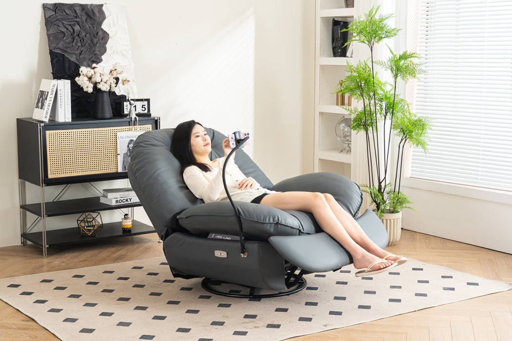 Power Recliner Swivel Glider USB Charger With Bluetooth Music Player Different Function Sleep Working Game and Leisure Model - MISSING COLOR | lowrysfurniturestore