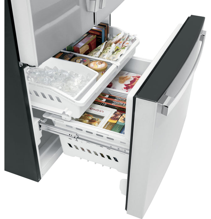 GE® ENERGY STAR® 21.9 Cu. Counter-Depth French-Door Refrigerator