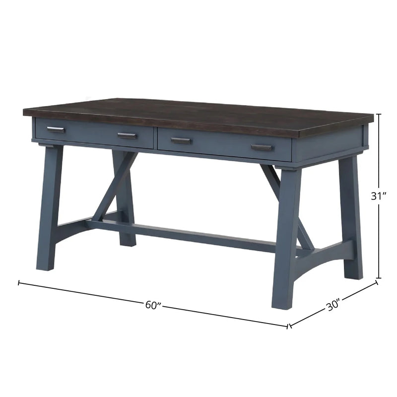 AMERICANA MODERN - DENIM 60" Writing Desk