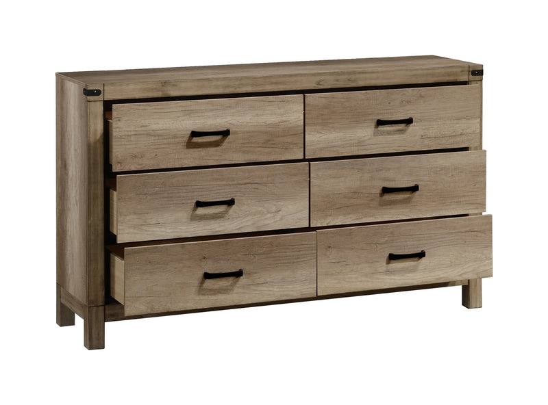 Matteo Weathered Gray Bedroom Set