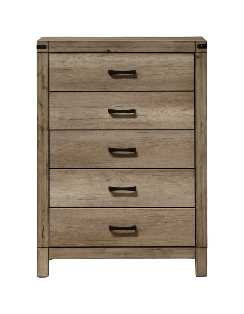 Matteo Weathered Gray Bedroom Set