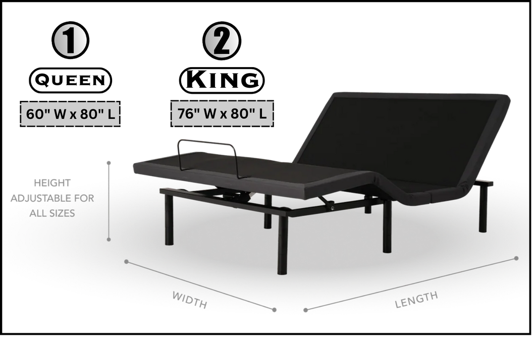 baselogic™ Platinum Adjustable Base
