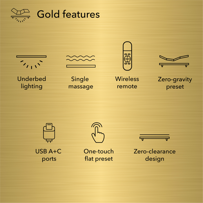 baselogic™ Gold Adjustable Base by Serta