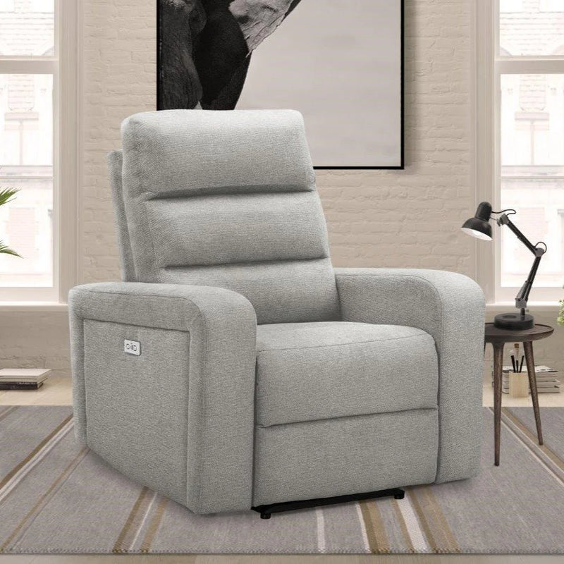 Sealy Hixon Nickel Power Recliner