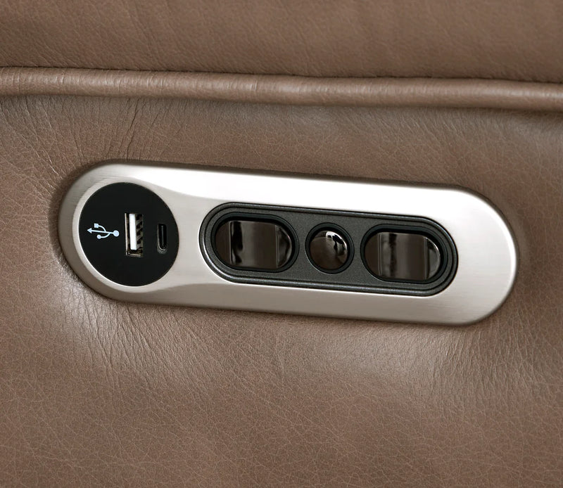 Atlantis Smooth Latte Power Zero Gravity Sofa