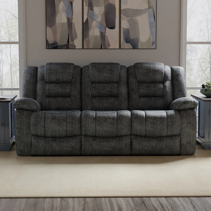 Parker House Bolton Misty Storm Manual Dual Reclining Sofa