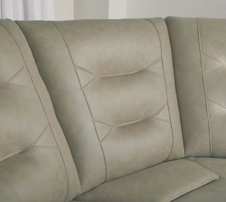 CALDWELL - TAHOE FOG 6pc Modular Power Reclining Sectional