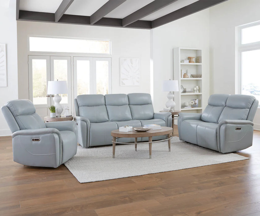 CASCADE - SEA MIST GREY Power Loveseat