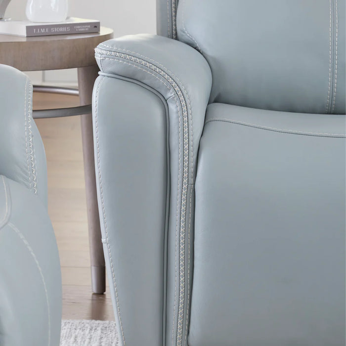 CASCADE - SEA MIST GREY Power Loveseat