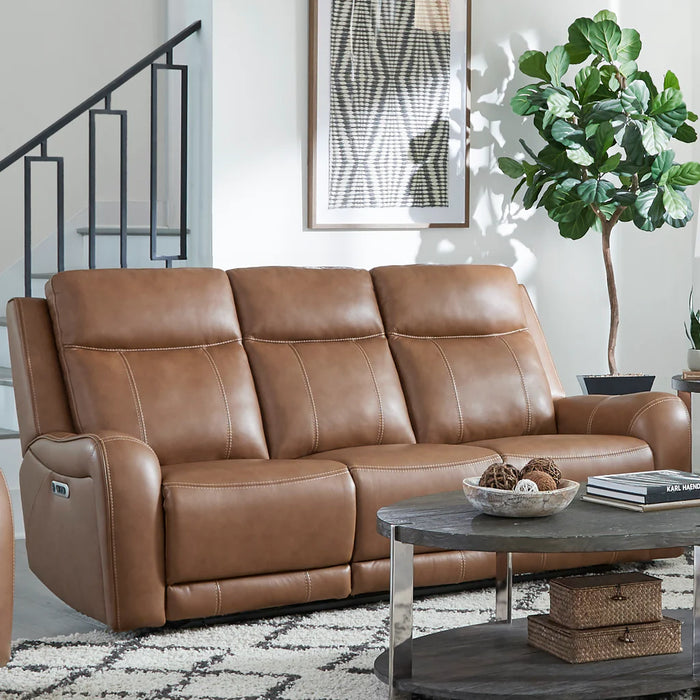 HAYWOOD - BUTTERNUT Power Sofa with Power Headrests