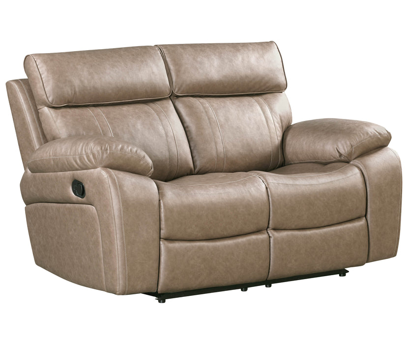 THEON Manual Loveseat - Stokes Toffee