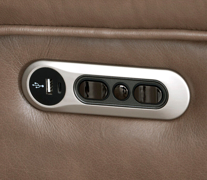 Atlantis Leather Sofa Zero Gravity Power Sofa