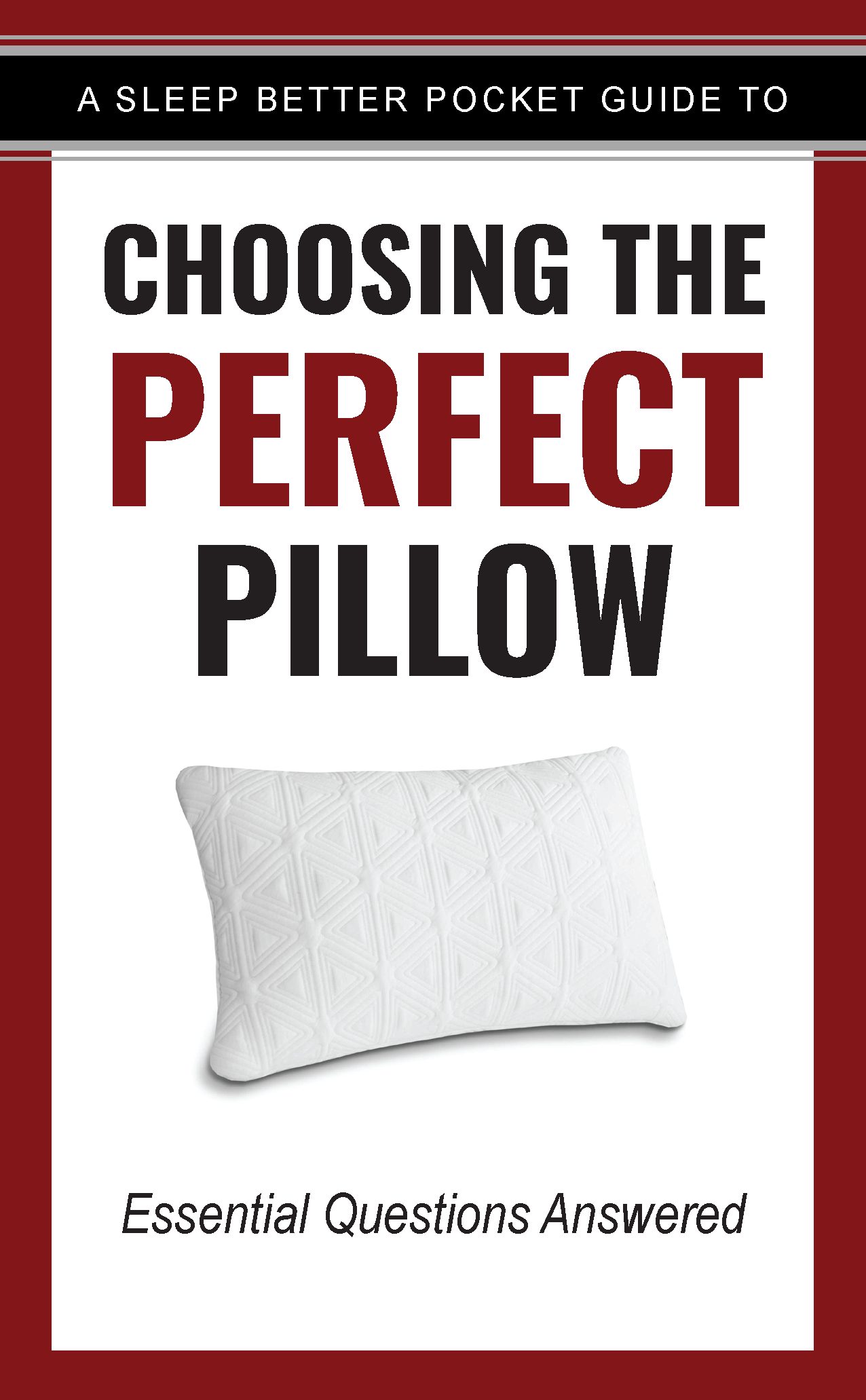 A perfect pillow isn't just a resting place four your head; it's the cornerstone of a night's rest that awakens your best self.