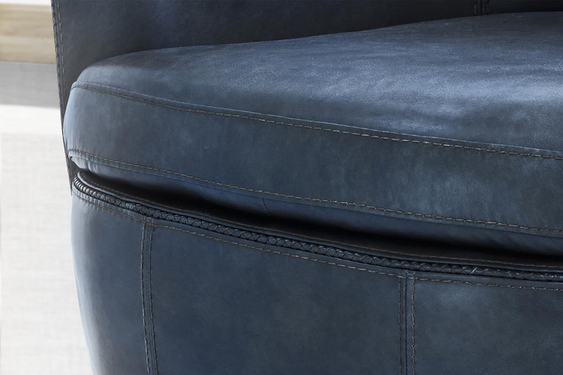 BAROLO - VINTAGE NAVY Swivel Club Chair