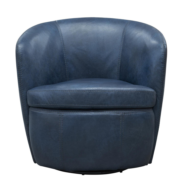 BAROLO - VINTAGE NAVY Swivel Club Chair