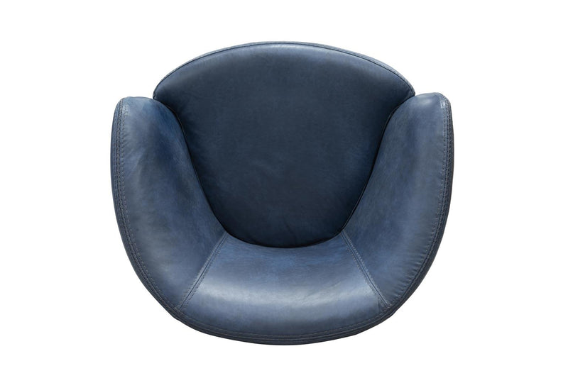 BAROLO - VINTAGE NAVY Swivel Club Chair