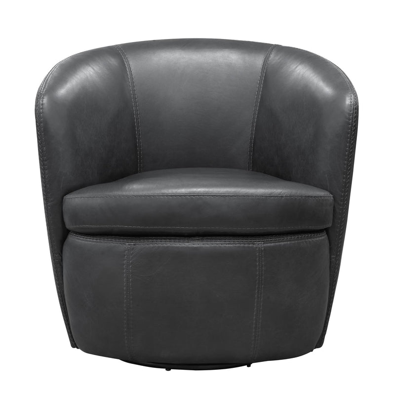 BAROLO - VINTAGE SLATE  Swivel Club Chair