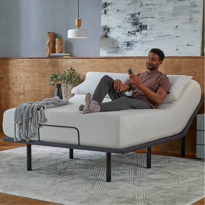 baselogic™ Silver Adjustable Base by Serta