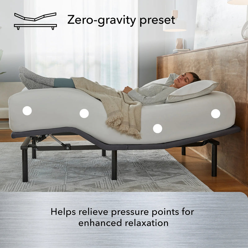 baselogic™ Silver Adjustable Base by Serta