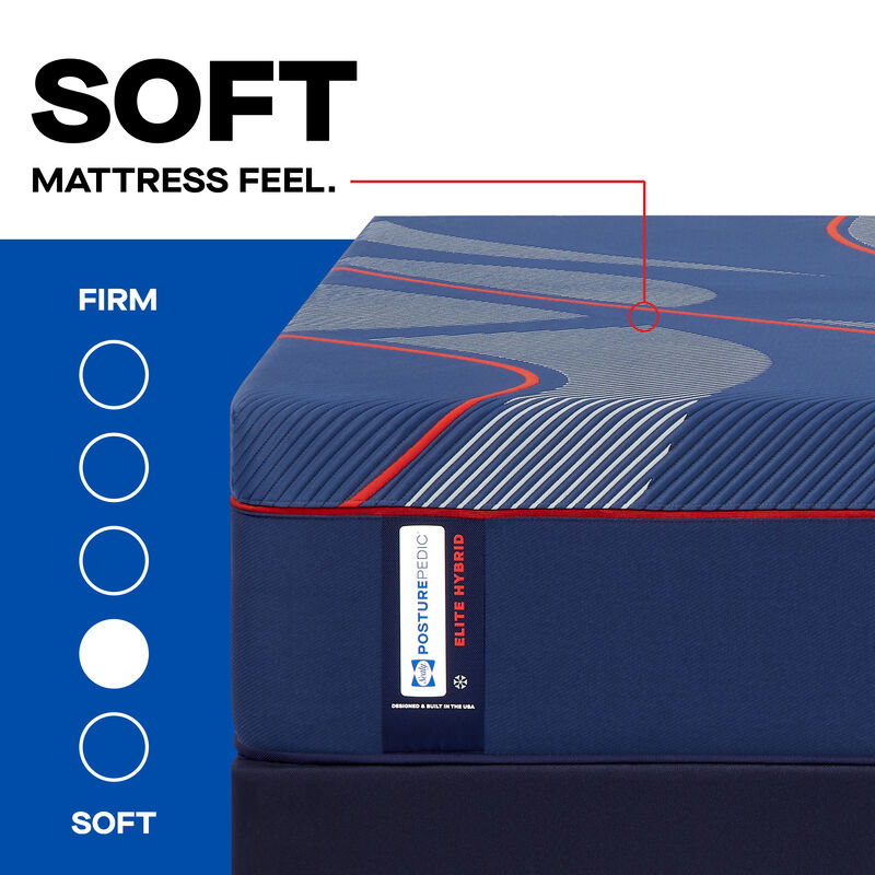 Sealy Brenham Hybrid Soft Queen Mattress